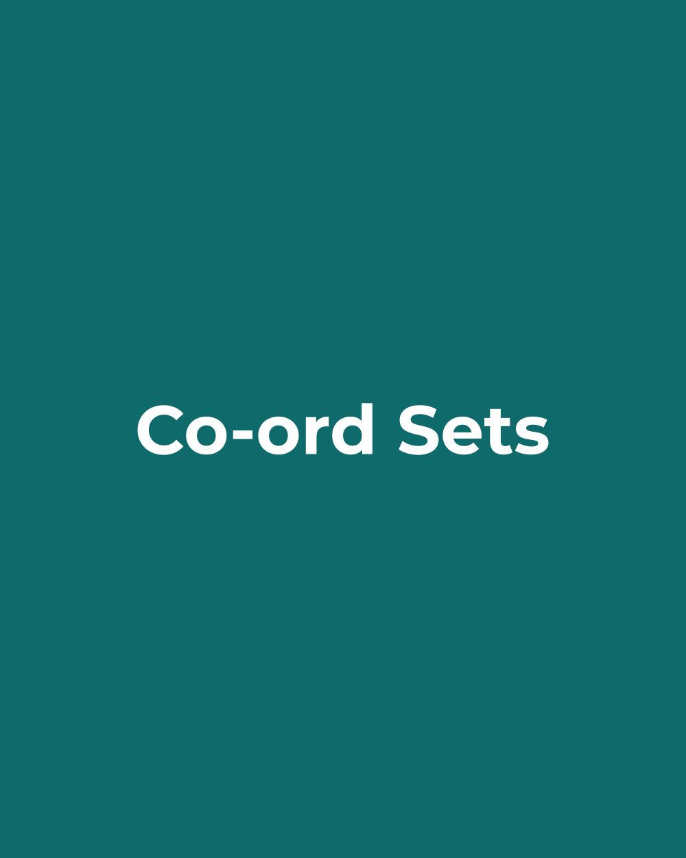 Co-ord Sets