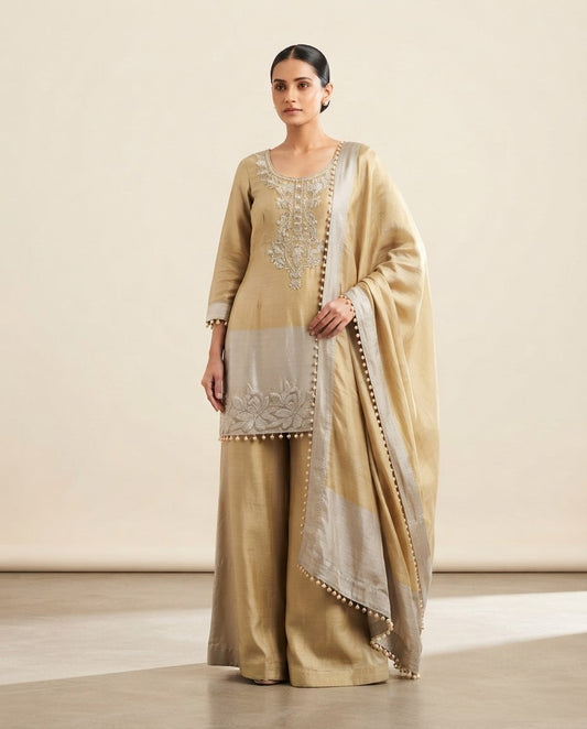 Ivory Full Sleeve Set - House of Patakha