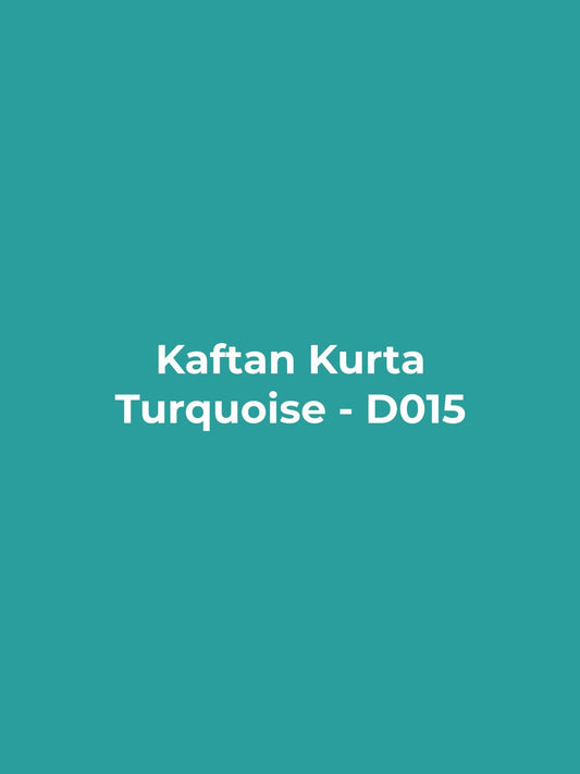 Kaftan Kurta - Turquoise