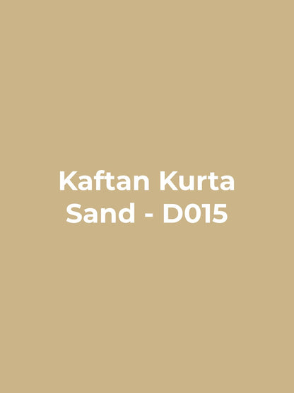 Kaftan Kurta - Sand