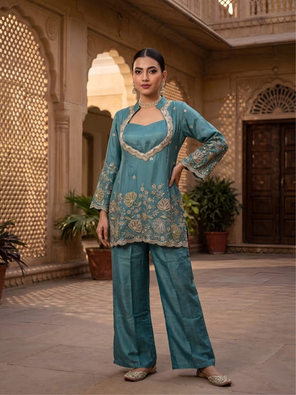 Rust 2 Piece Co-ord Set - House of Patakha